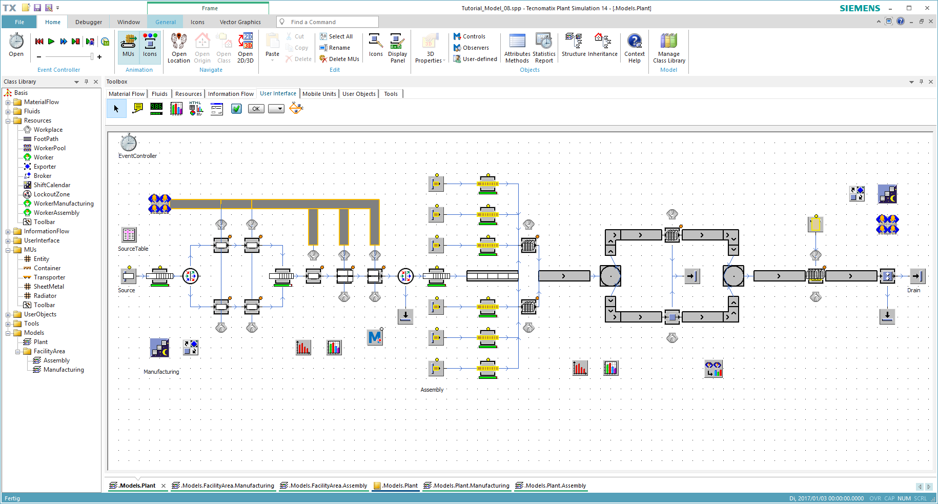 Chapter 6: Visualizing Simulation Results - Plant Simulation